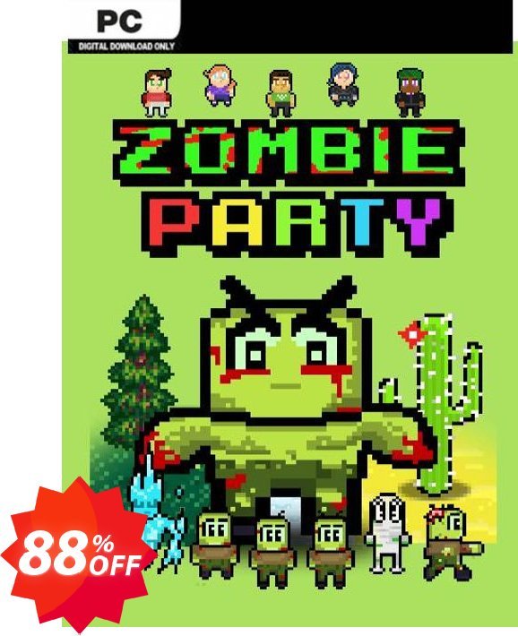 Zombie Party PC Coupon code 88% discount 