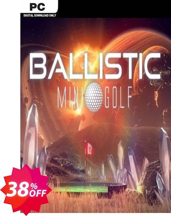 Ballistic Mini Golf PC Coupon code 38% discount 