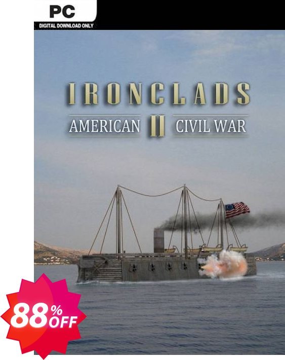 Ironclads 2 American Civil War PC Coupon code 88% discount 