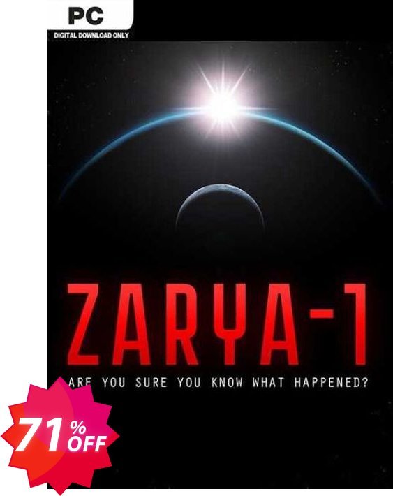 Zarya-1: Mystery on the Moon PC Coupon code 71% discount 
