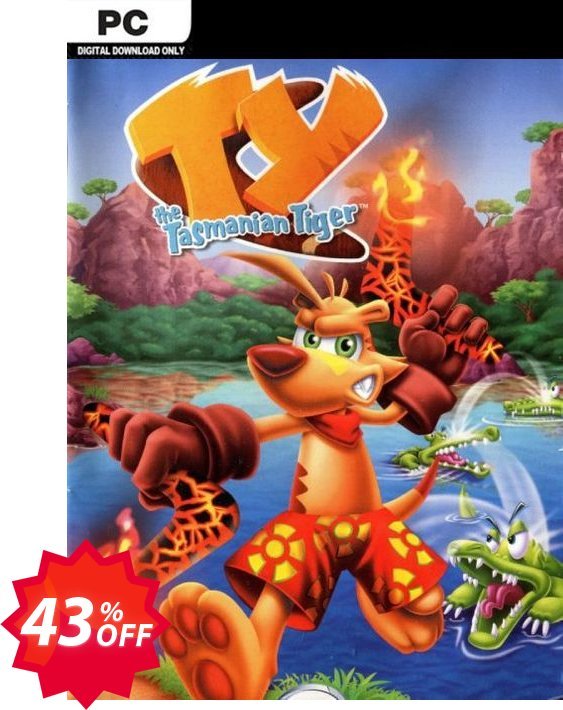 TY the Tasmanian Tiger 2 PC Coupon code 43% discount 