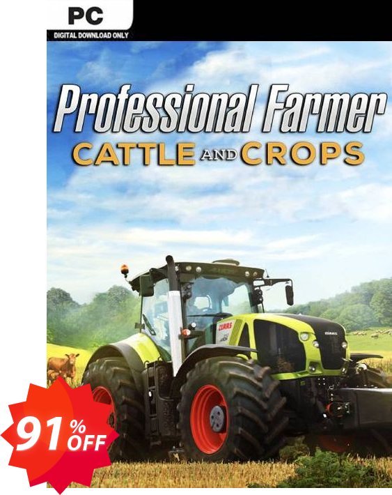Professional Farmer Cattle and Crops PC Coupon code 91% discount 