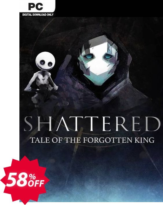 Shattered - Tale of the Forgotten King PC Coupon code 58% discount 