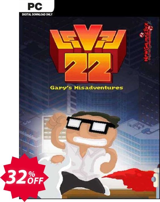 Level 22: Gary’s Misadventures - 2016 Edition PC Coupon code 32% discount 