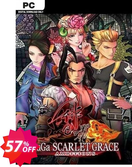SaGa Scarlet Grace Ambitions PC Coupon code 57% discount 