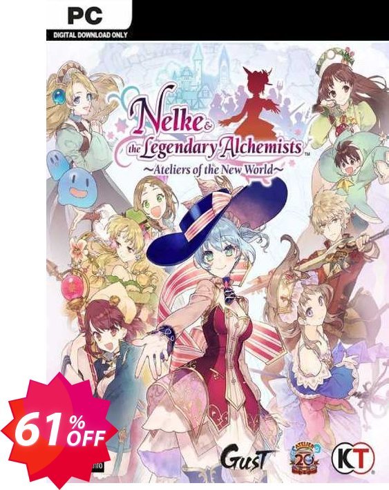 Nelke & the Legendary Alchemists ~Ateliers of the New World PC Coupon code 61% discount 