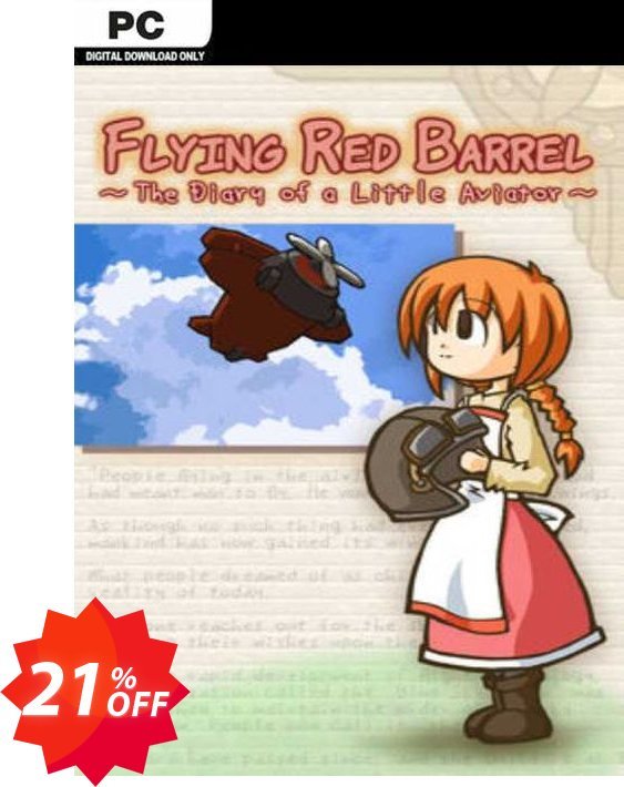 Flying Red Barrel - The Diary of a Little Aviator PC Coupon code 21% discount 