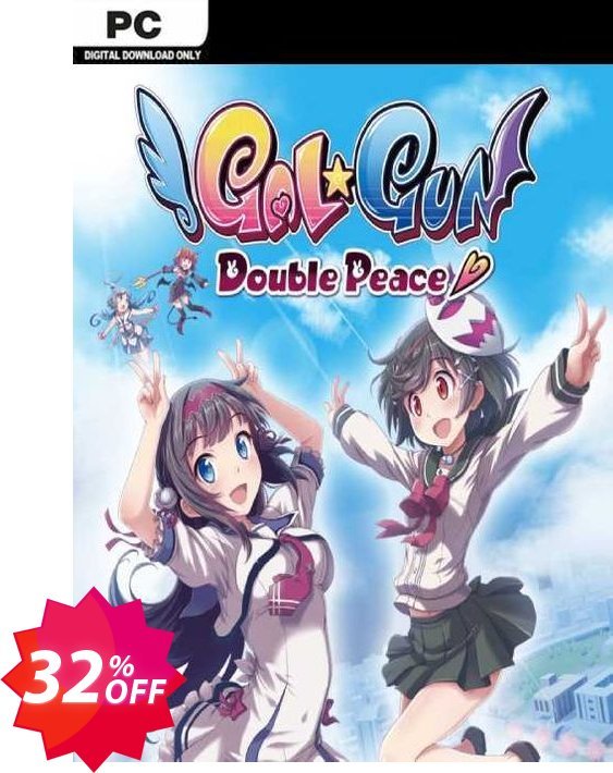 Gal*Gun Double Peace PC Coupon code 32% discount 
