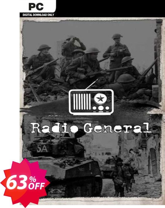 Radio General PC Coupon code 63% discount 