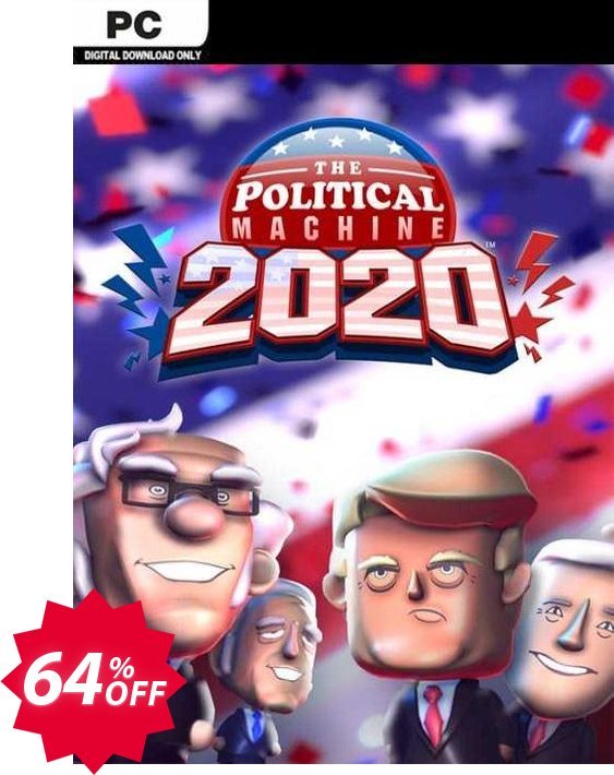 The Political MAChine 2020 PC Coupon code 64% discount 