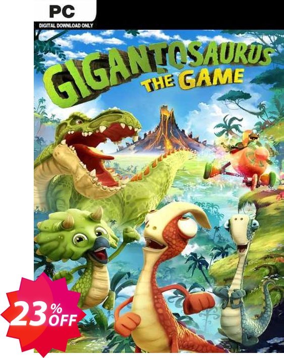 Gigantosaurus The Game PC Coupon code 23% discount 