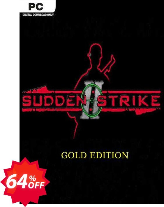 Sudden Strike 2 Gold PC Coupon code 64% discount 