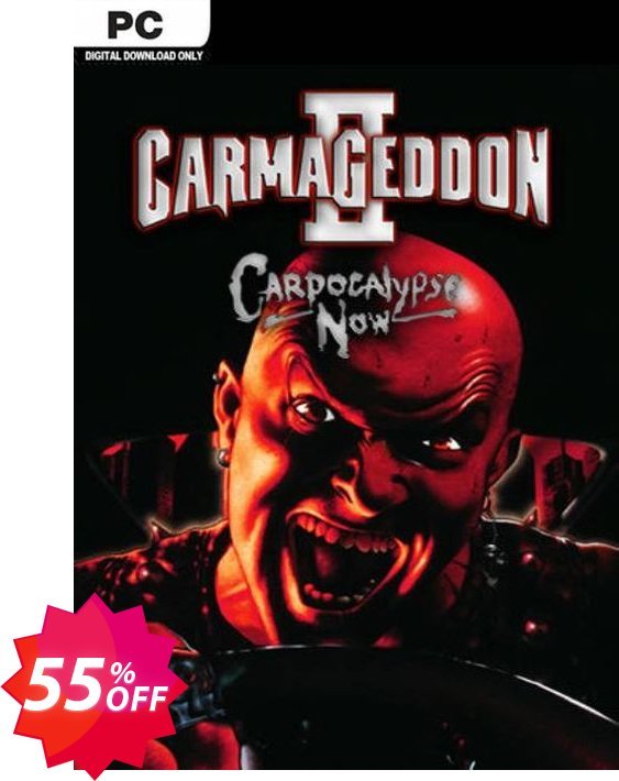 Carmageddon 2 Carpocalypse Now PC Coupon code 55% discount 