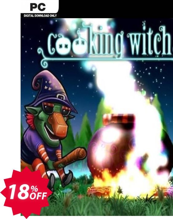 Cooking Witch PC Coupon code 18% discount 