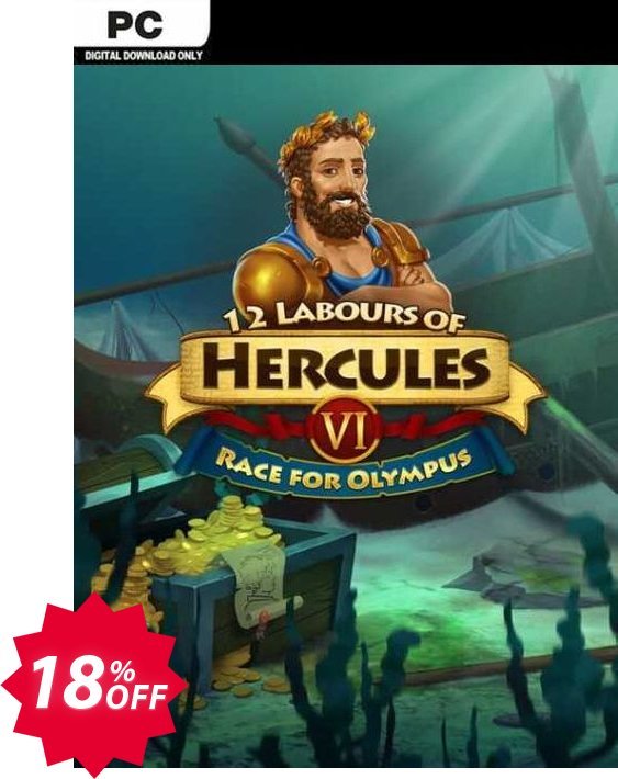 12 Labours of Hercules VI Race for Olympus PC Coupon code 18% discount 