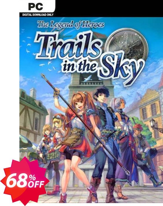The Legend of Heroes: Trails in the Sky PC, EN  Coupon code 68% discount 