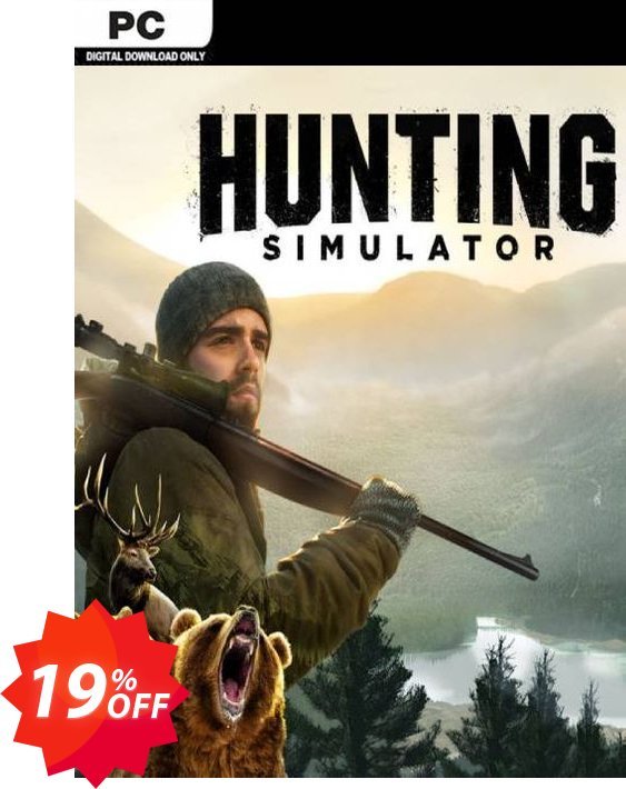 Hunting Simulator PC Coupon code 19% discount 