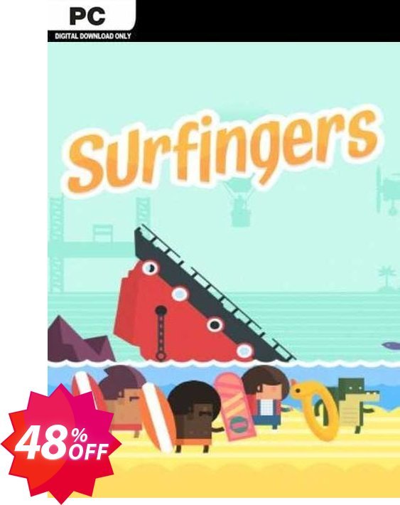 Surfingers PC Coupon code 48% discount 