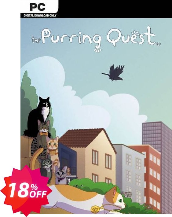 The Purring Quest PC Coupon code 18% discount 
