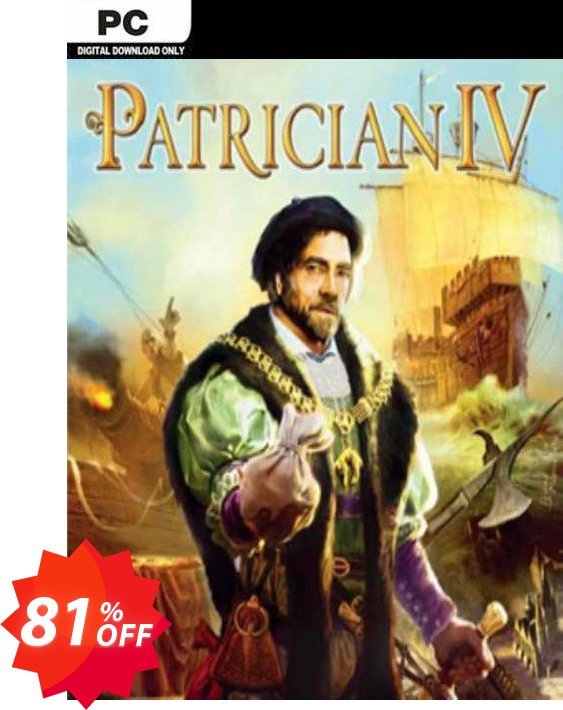 Patrician 4 PC Coupon code 81% discount 