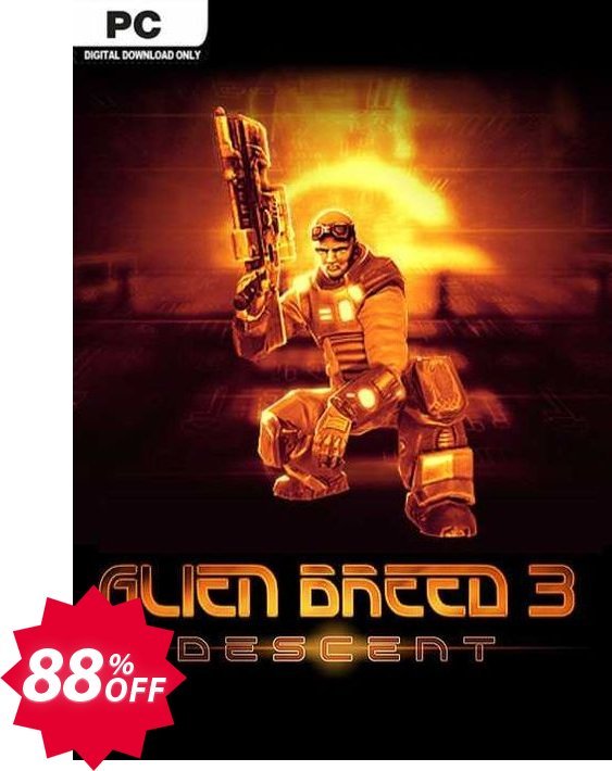 Alien Breed 3 Descent PC Coupon code 88% discount 