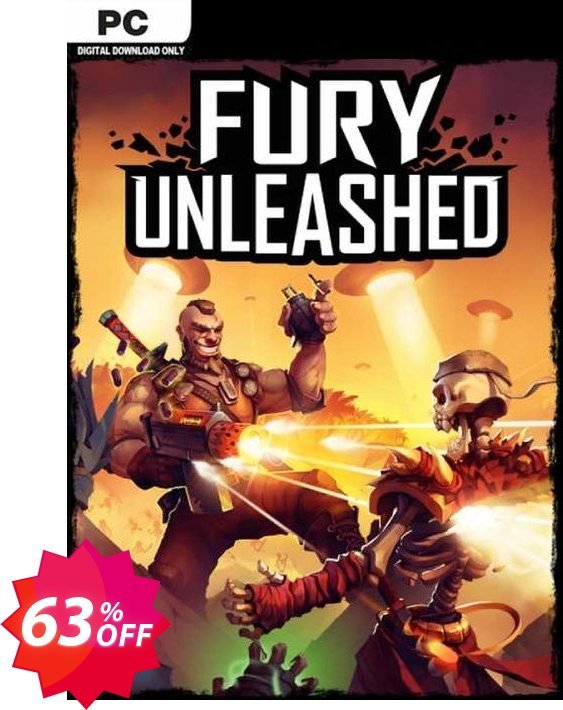 Fury Unleashed PC Coupon code 63% discount 