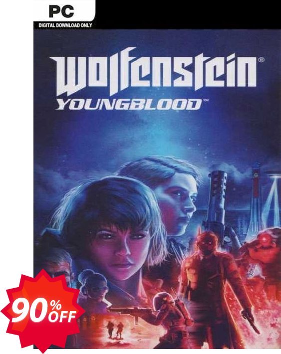 Wolfenstein Youngblood PC, Steam  Coupon code 90% discount 