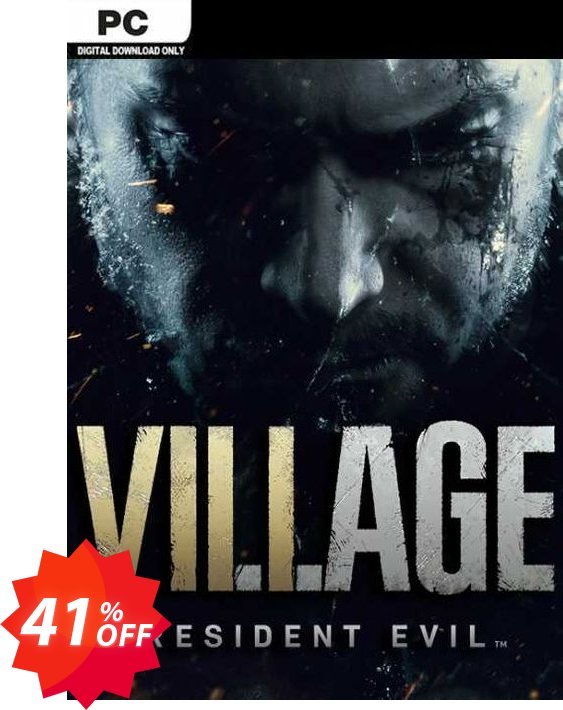Resident Evil Village + DLC PC, WW  Coupon code 41% discount 