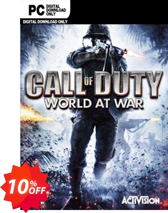 Call of Duty: World at War PC, Steam  Coupon code 10% discount 
