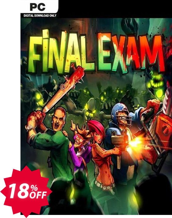 Final Exam PC Coupon code 18% discount 