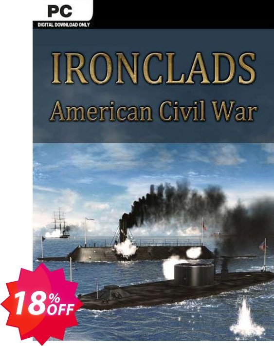 Ironclads American Civil War  PC Coupon code 18% discount 