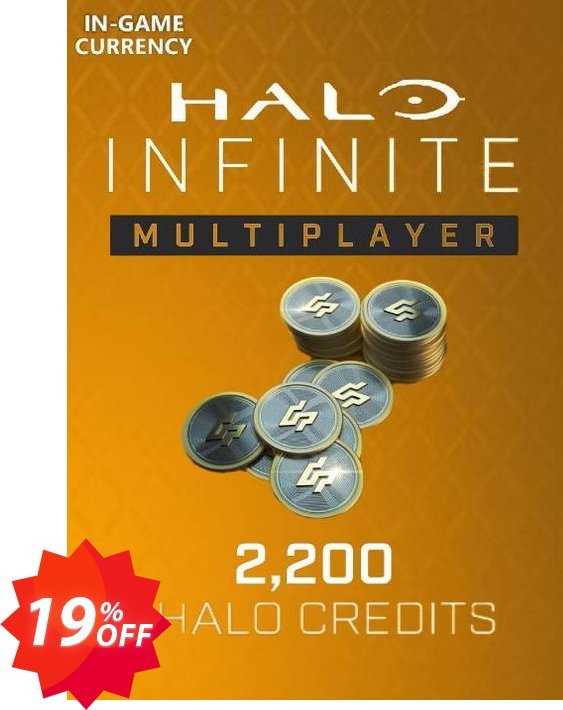 Halo Infinite: 2000 Halo Credits +200 Bonus Xbox One & Xbox Series X|S, WW  Coupon code 19% discount 
