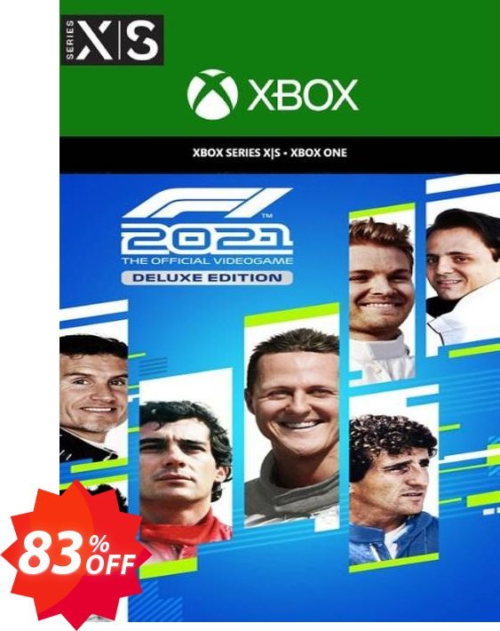 F1 2021 Deluxe Edition Xbox One & Xbox Series X|S, WW  Coupon code 83% discount 