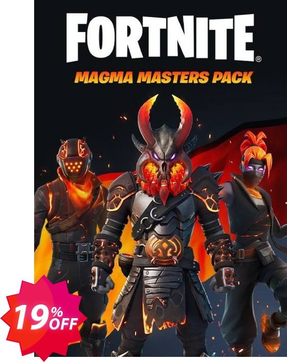 Fortnite - Magma Masters Pack Xbox One & Xbox Series X|S, US  Coupon code 19% discount 