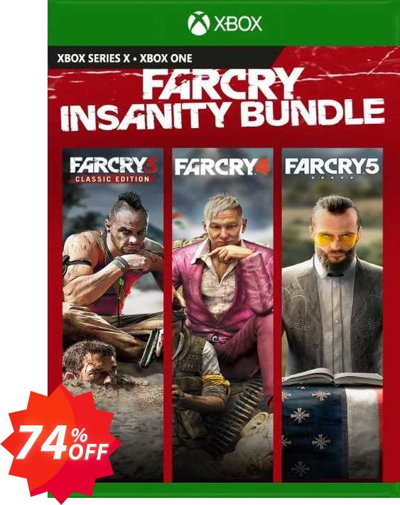 Far Cry Insanity Bundle Xbox One, US  Coupon code 74% discount 