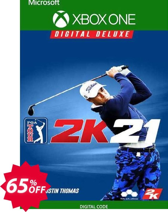 PGA Tour 2K21 Deluxe Edition Xbox One, WW  Coupon code 65% discount 
