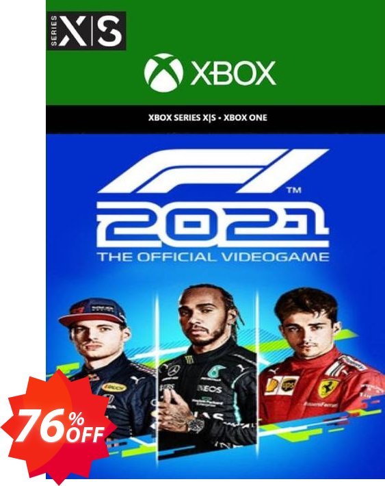 F1 2021 Xbox One & Xbox Series X|S, US  Coupon code 76% discount 