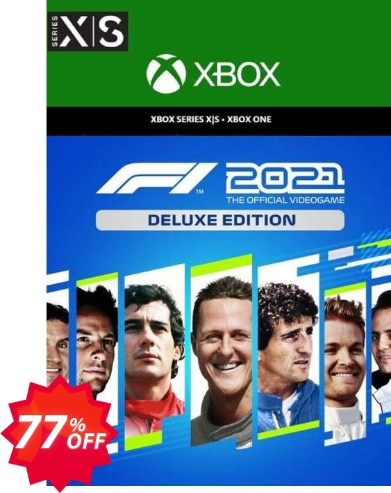 F1 2021 Deluxe Edition Xbox One & Xbox Series X|S, US  Coupon code 77% discount 