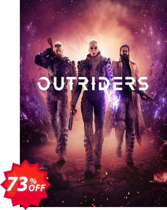 Outriders Xbox One & Xbox Series X|S, WW  Coupon code 73% discount 