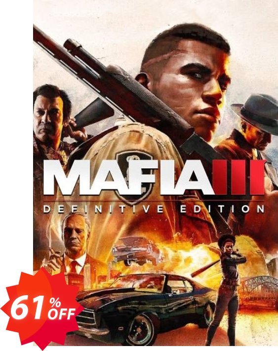 Mafia III: Definitive Edition Xbox One & Xbox Series X|S, WW  Coupon code 61% discount 