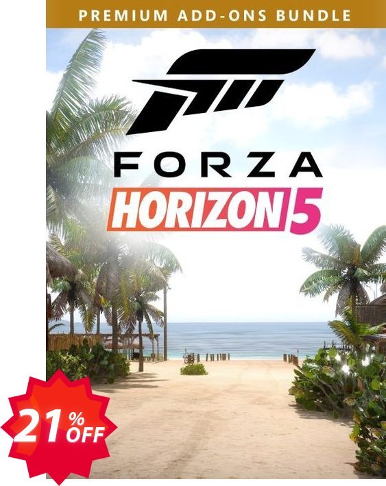 Forza Horizon 5 Premium Add-Ons Bundle Xbox One/Xbox Series X|S/PC, US  Coupon code 21% discount 