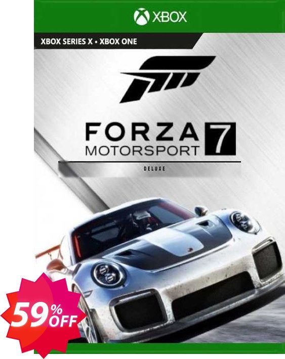 Forza Motorsport 7 Deluxe Edition Xbox One, US  Coupon code 59% discount 