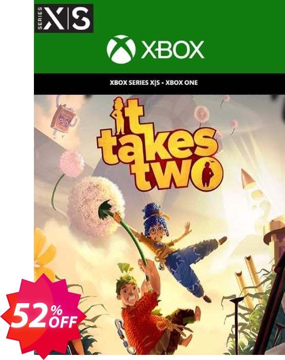 It Takes Two Xbox One & Xbox Series X|S, US  Coupon code 52% discount 
