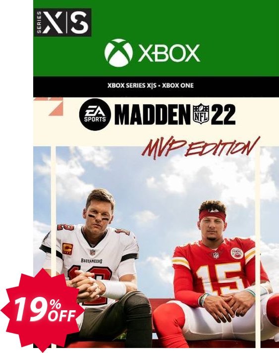 Madden NFL 22 MVP Edition Xbox One & Xbox Series X|S, US  Coupon code 19% discount 