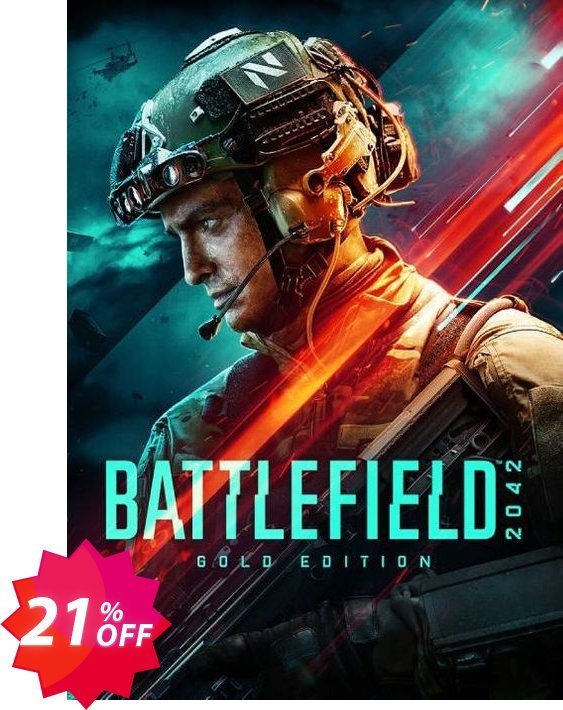 Battlefield 2042 Gold Edition Xbox One & Xbox Series X|S, US  Coupon code 21% discount 