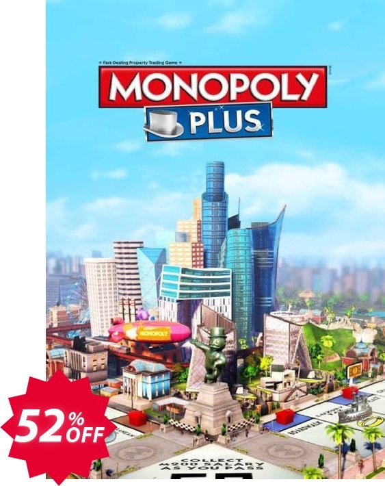 Monopoly Plus Xbox One, WW  Coupon code 52% discount 