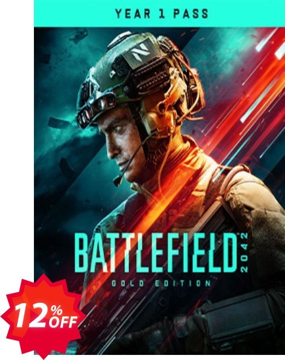 Battlefield 2042 Year 1 Pass Xbox One & Xbox Series X|S, US  Coupon code 12% discount 