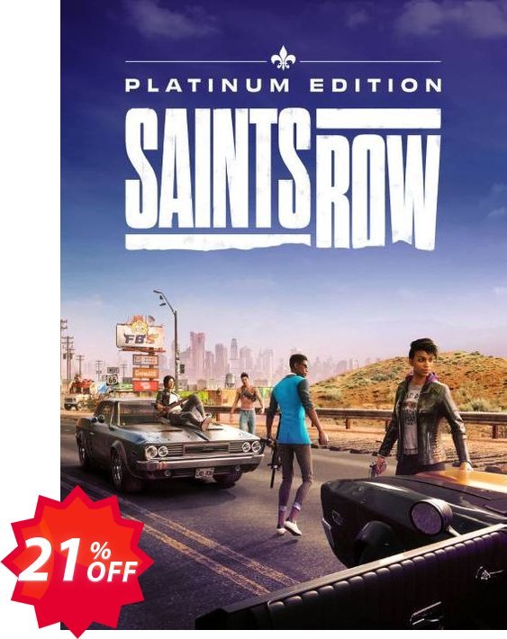 Saints Row Platinum Edition Xbox One & Xbox Series X|S, WW  Coupon code 21% discount 