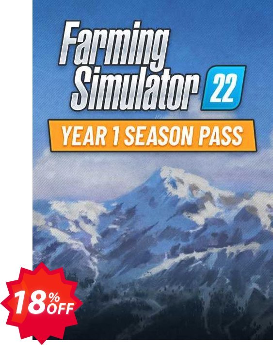 Farming Simulator 22 - YEAR 1 Season Pass Xbox One & Xbox Series X|S, EU  Coupon code 18% discount 