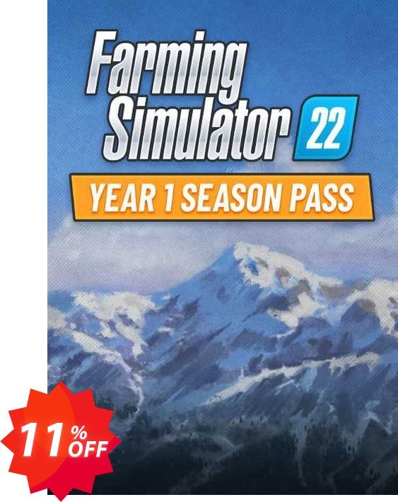Farming Simulator 22 - YEAR 1 Season Pass Xbox One & Xbox Series X|S, WW  Coupon code 11% discount 